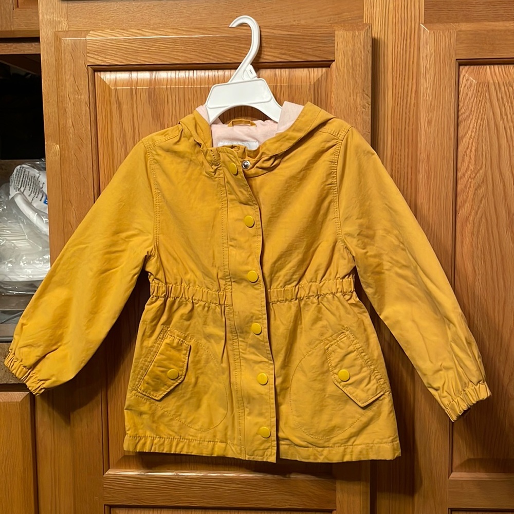 Girls Old Navy Mustard Jacket